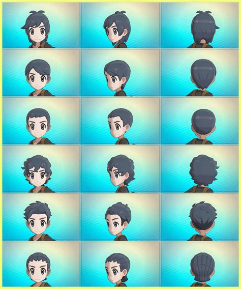 From now, you have the ability to customise your trainer&39;s wardrobe with various clothes you purchase and find throughout the Kalos region. . Pokemon moon hairstyles